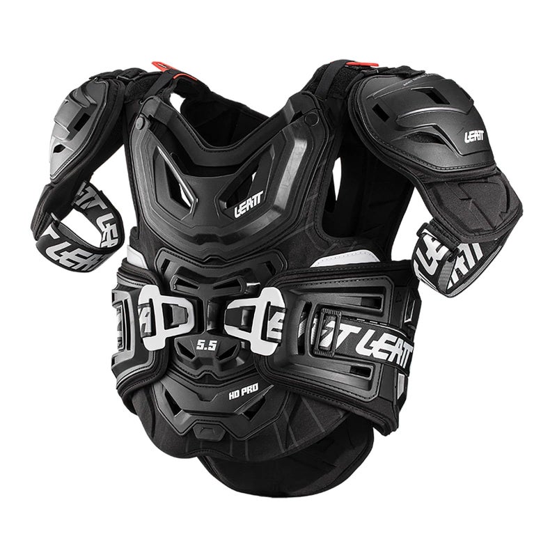 Leatt Brace 5.5 Pro HD Chest Protector-Black-Adult - Image 1